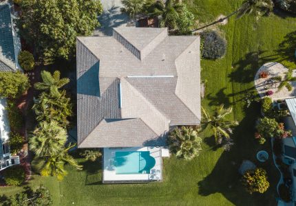 New Home with Asphalt Shinges