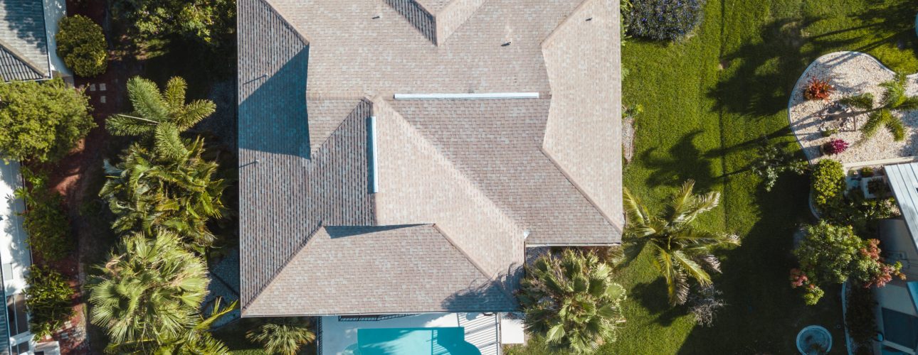 New Home with Asphalt Shinges